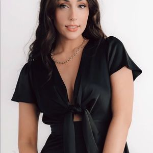 Poppy satin midi dress - baltic born